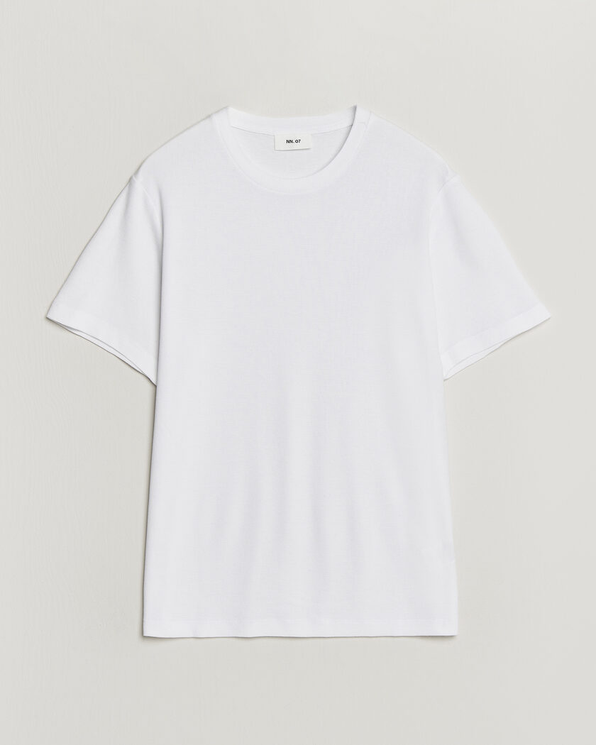NN07 Clive Crew Neck T-Shirt White – Hvid