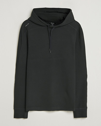 RLX Ralph Lauren Tech Waffle Hoodie Polo Black – Sort