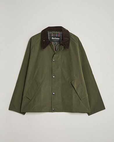 Barbour Heritage Oversize Transporter Casual Jacket Sage – Grøn