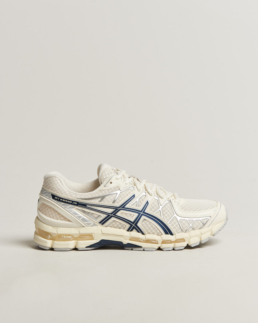 Asics Gel-Kayano 20 Cream/Independence Blue – Blå