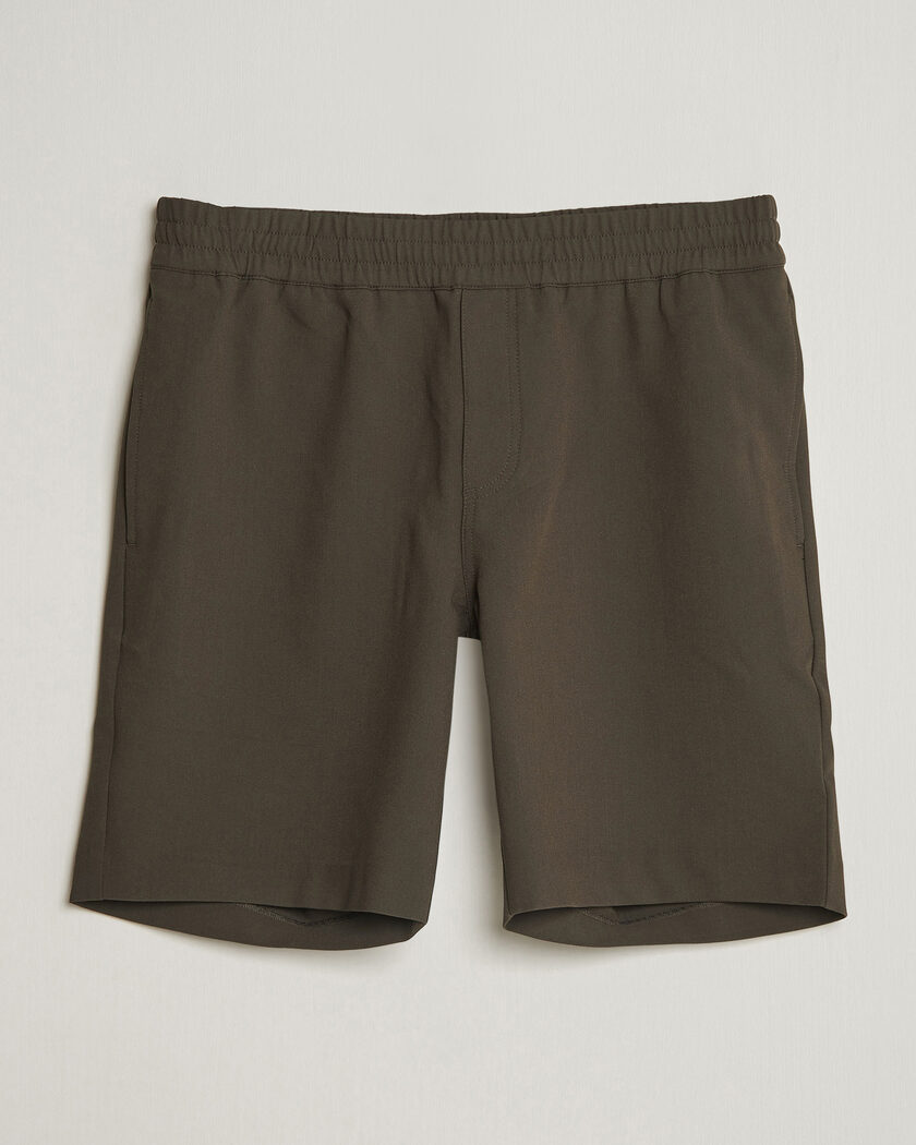 Samsøe Samsøe Smith Drawstring Shorts Black Olive – Grøn