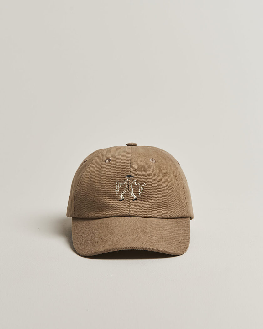 Drake's Onion Seller Twill Baseball Cap Fawn Brown – Brun