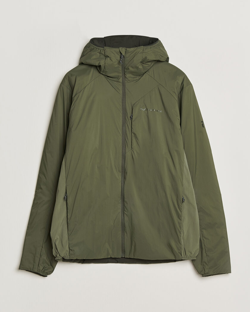Peak Performance Freelight Reversible Hooded Jacket Pine Needle – Grøn