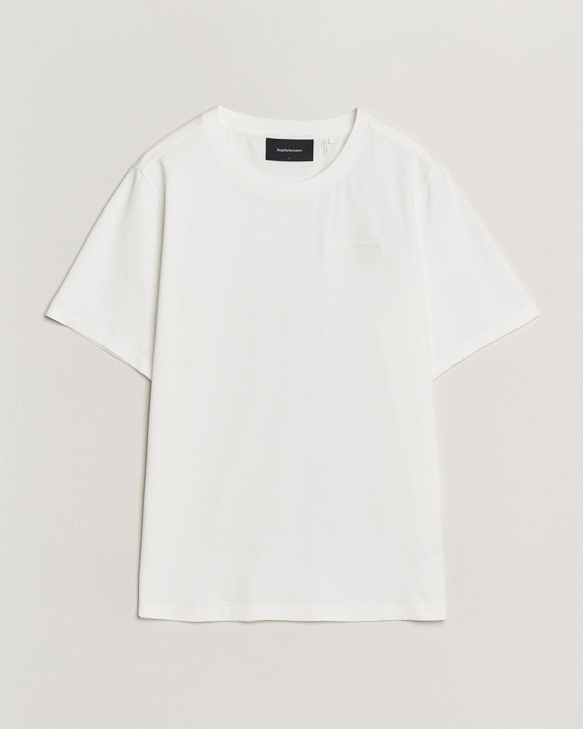 Peak Performance Original Crew Neck T-Shirt Off White – Hvid