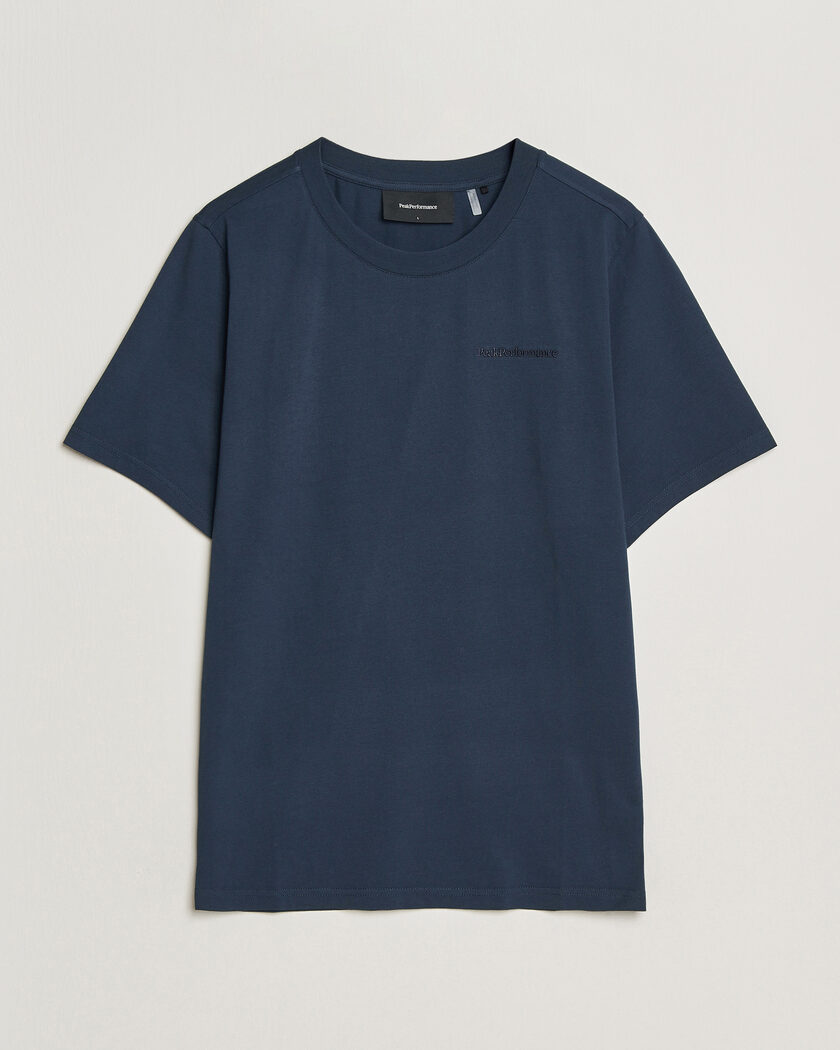 Peak Performance Original Crew Neck T-Shirt Blue Shadow – Blå