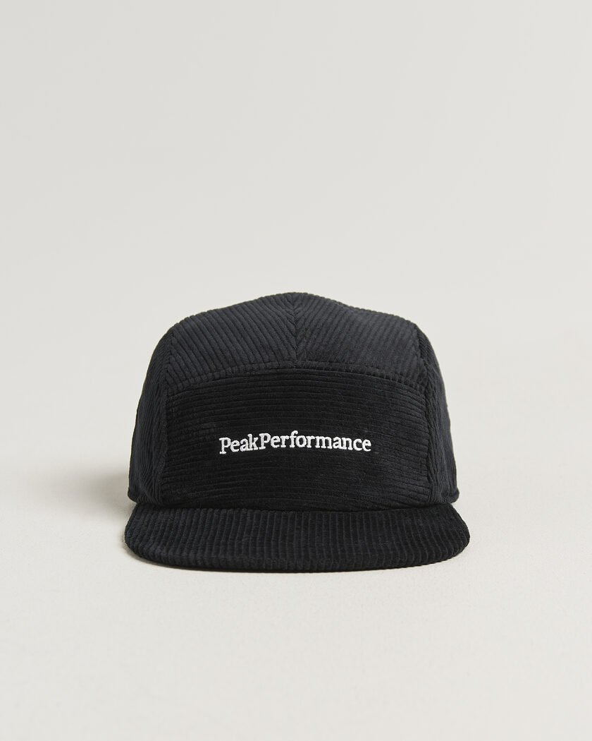 Peak Performance Cord Cap Black – Sort