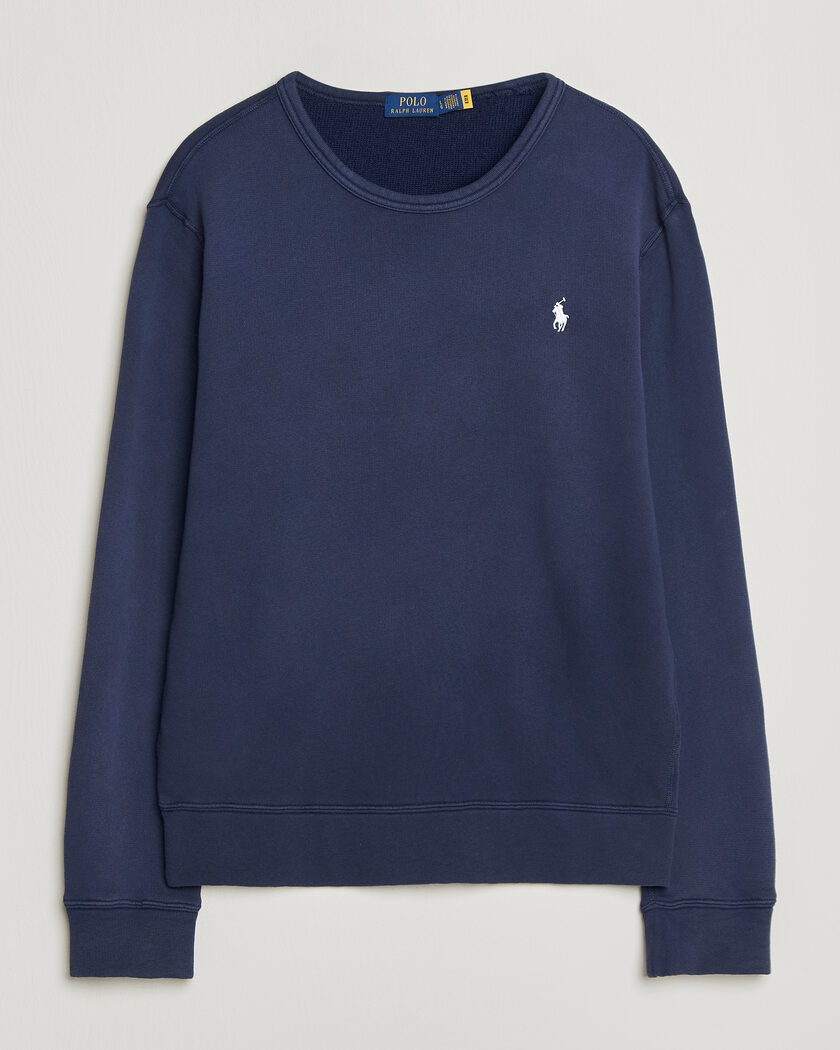 Polo Ralph Lauren Island Terry Sweatshirt Newport Navy – Blå