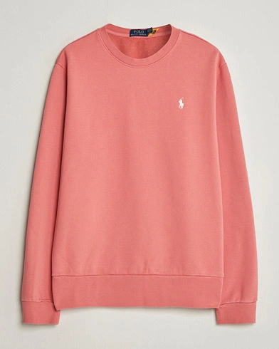 Polo Ralph Lauren Loopback Terry Sweatshirt Red Sky – Rød