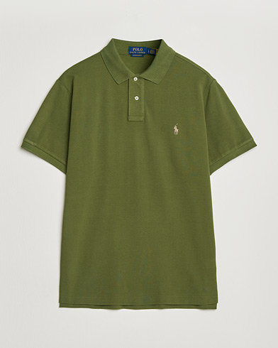 Polo Ralph Lauren Custom Slim Fit Polo Supply Olive – Grøn