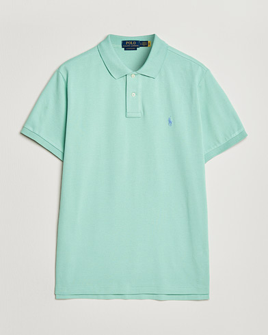 Polo Ralph Lauren Custom Slim Fit Polo Celadon – Grøn