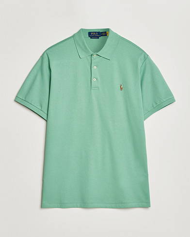 Polo Ralph Lauren Luxury Pima Cotton Polo Faded Mint – Grøn