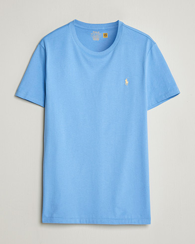 Polo Ralph Lauren Crew Neck T-Shirt Bristol Blue – Blå