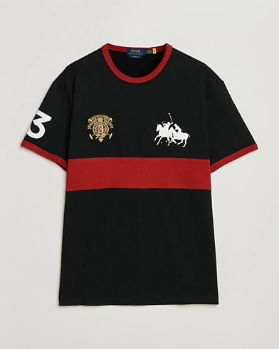 Polo Ralph Lauren Jersey Logo T-Shirt Polo Black/Sweet Tomato – Sort