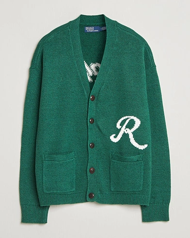Polo Ralph Lauren Linen Blend Cardigan Bay Green – Grøn