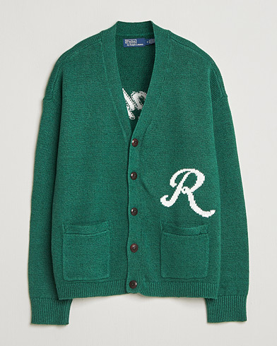 Polo Ralph Lauren Linen Blend Cardigan Bay Green – Grøn