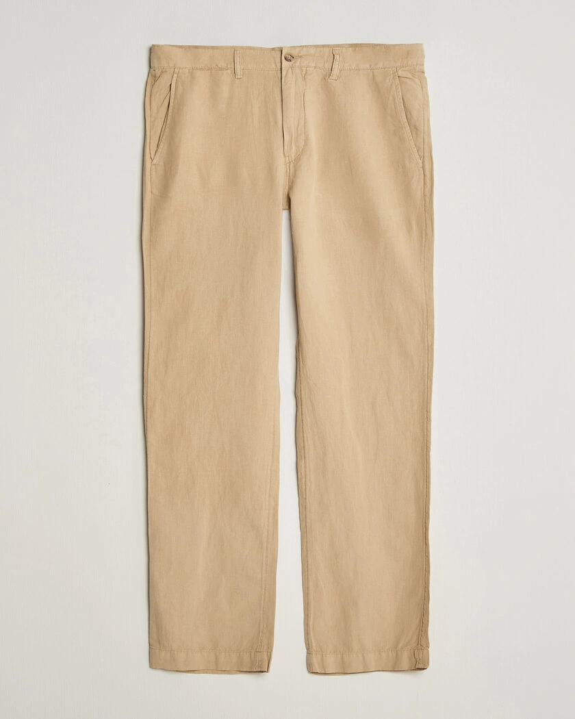Polo Ralph Lauren Linen Cotton Pants Coastal Beige – Beige