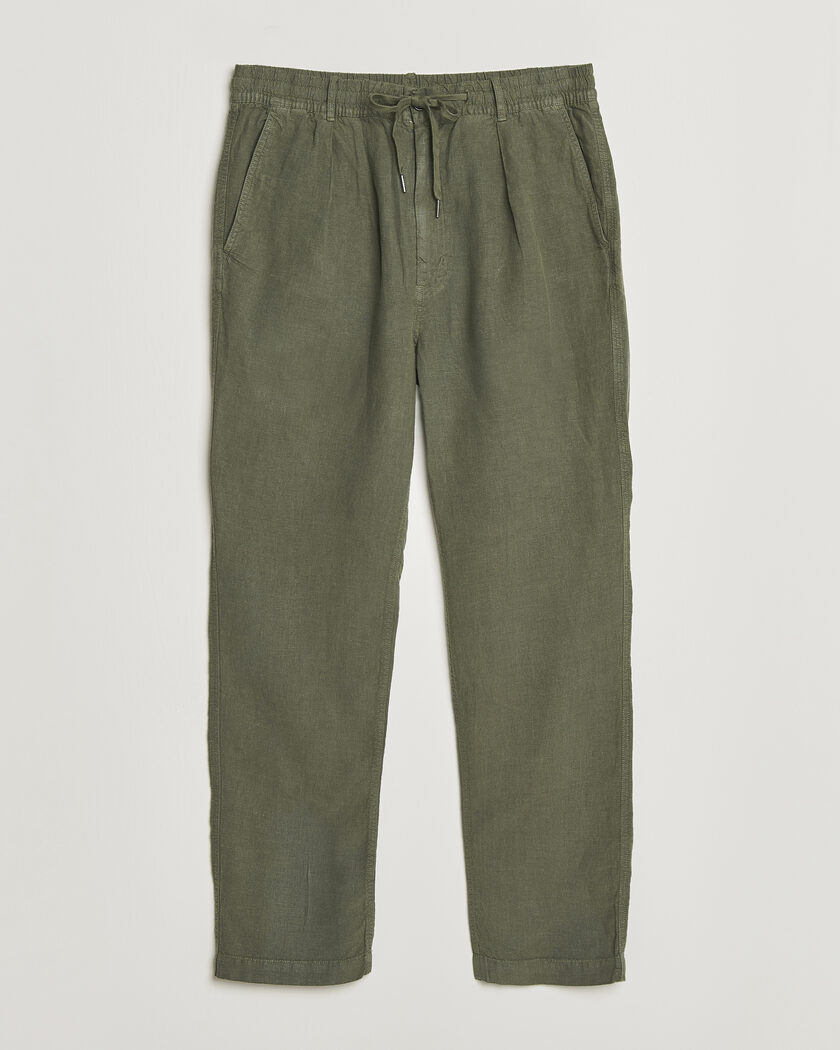 Polo Ralph Lauren Prepster Linen Trousers New Olive – Grøn