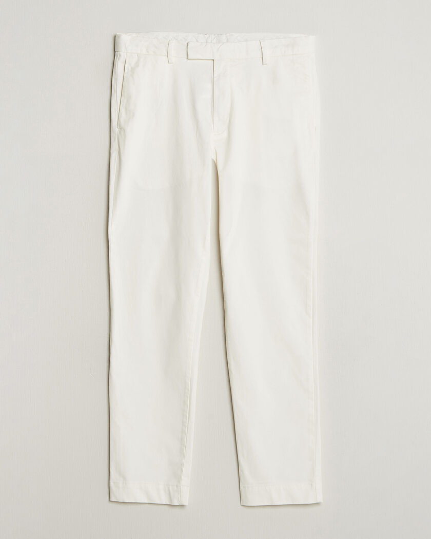Polo Ralph Lauren Jarrett Satin Chinos Deckwash White – Hvid
