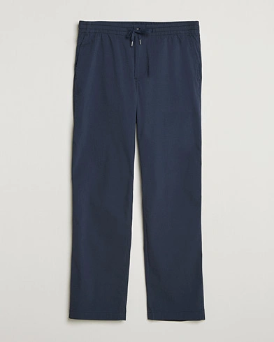 Polo Ralph Lauren Seersucker Pants Newport Navy – Blå