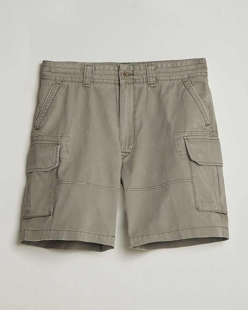 Polo Ralph Lauren Twill Cargo Shorts Mountain Green – Grå
