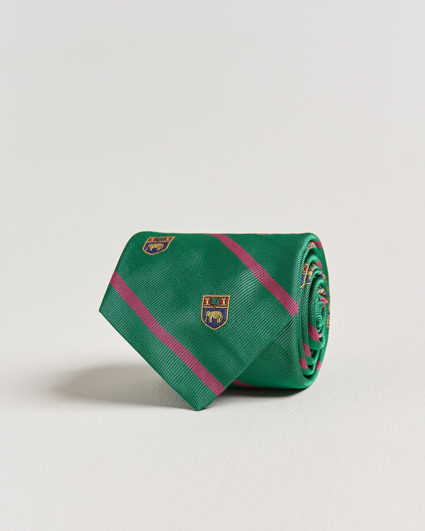 Polo Ralph Lauren Elephant Palm Club Tie Green – Grøn