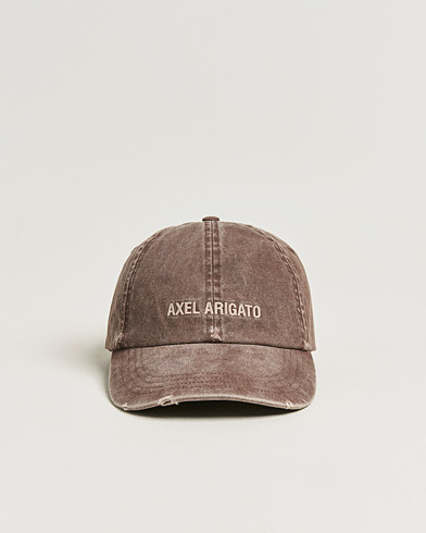 Axel Arigato AA Logo Cap Washed Brown – Brun