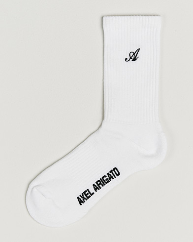 Axel Arigato Signature Sock White – Hvid