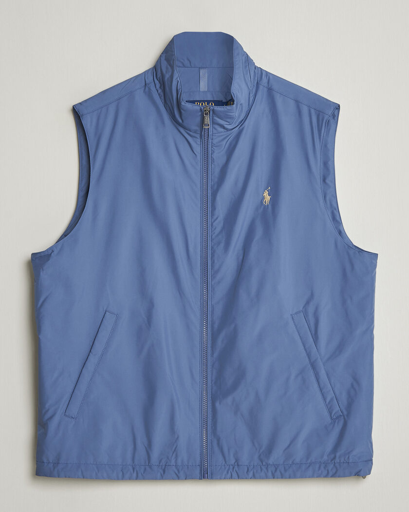 Polo Ralph Lauren Insulated Packable Vest Capri Blue – Blå