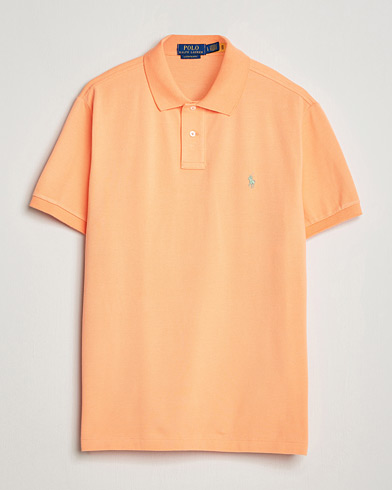Polo Ralph Lauren Custom Slim Fit Polo Pompano Orange – Orange