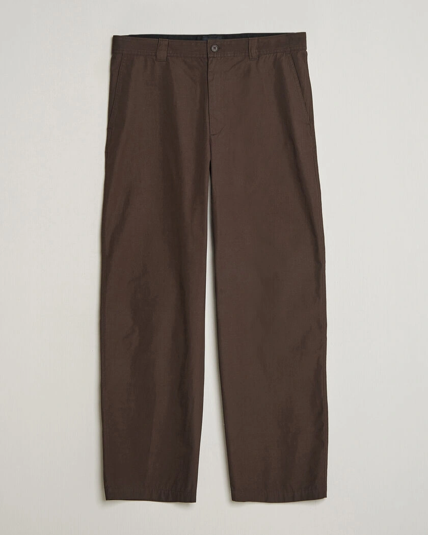 A.P.C. Dan Cotton Chinos Dark Brown – Brun