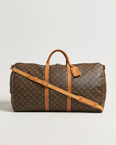 Louis Vuitton Pre-Owned Keepall Bandouliére 60 Monogram – Brun