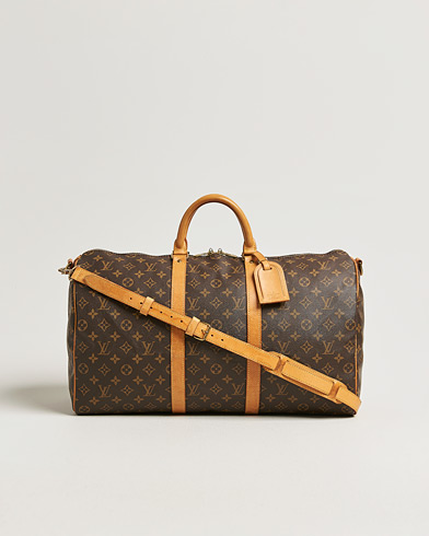 Louis Vuitton Pre-Owned Keepall Bandouliére 50 Monogram – Brun