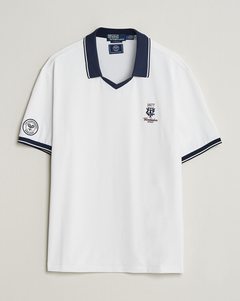 Polo Ralph Lauren Knitted Performance Polo Ceramic White – Hvid