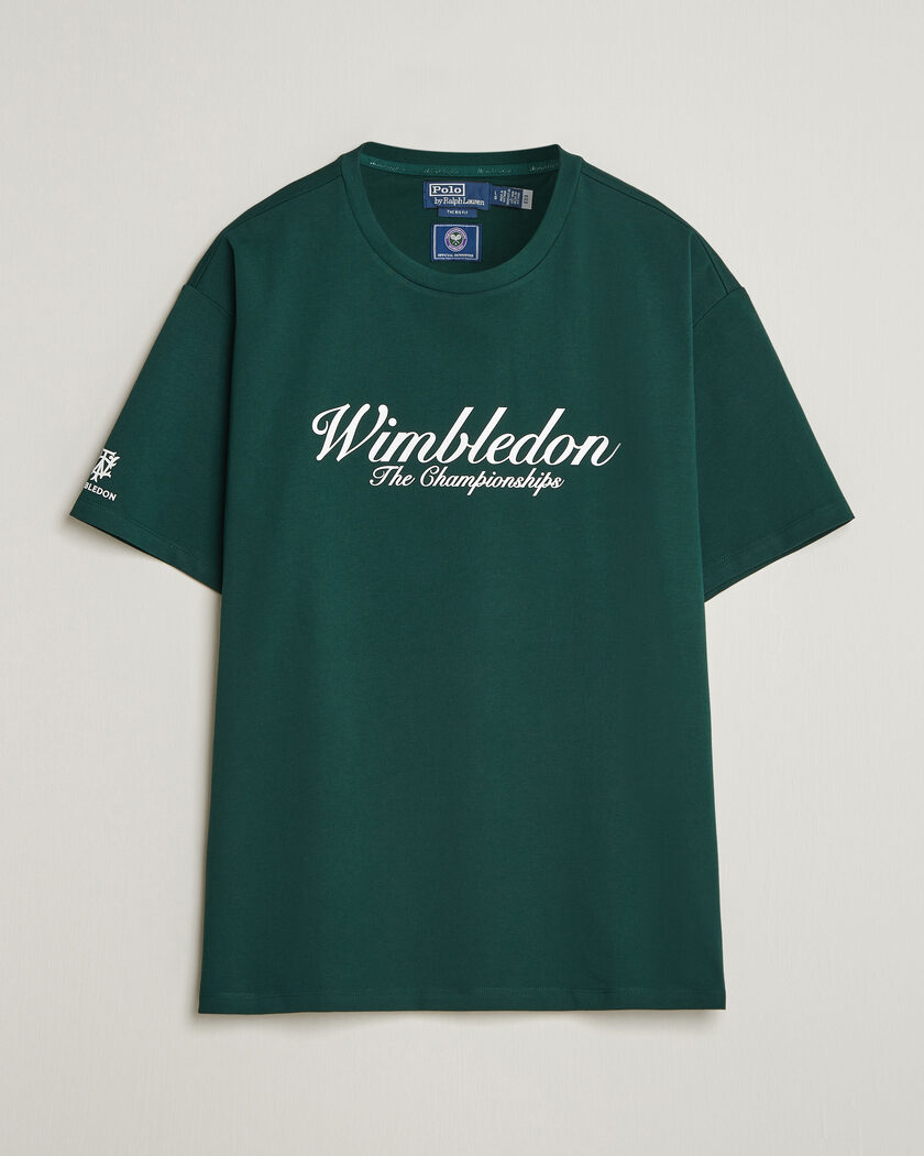 Polo Ralph Lauren Wimbledon Championship Tee Moss Agate – Grøn