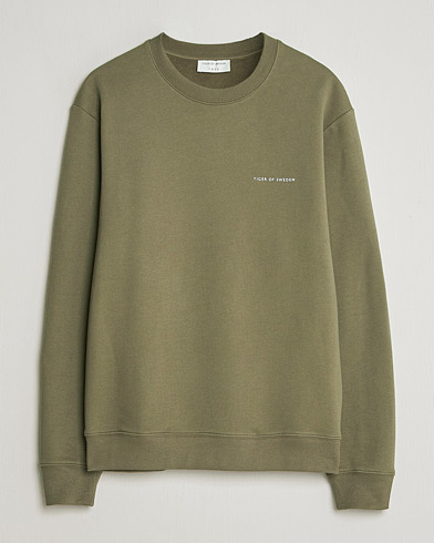 Tiger of Sweden Emerson Crew Neck Sweatshirt October Sage – Grøn