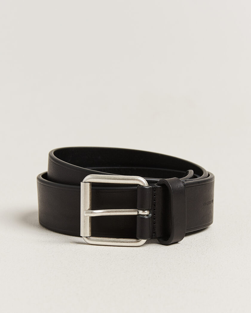 Tiger of Sweden Labori Leather Belt Black – Sort