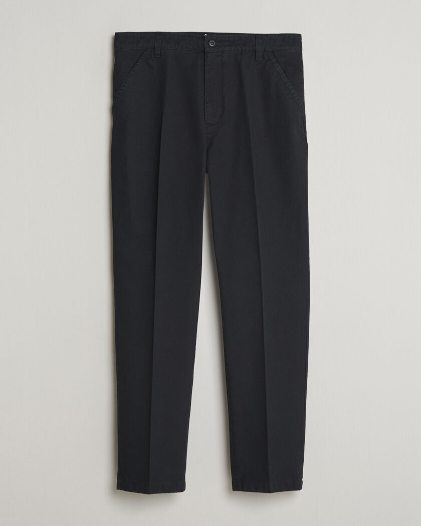 Filippa K Carl Cotton Trousers Black – Sort