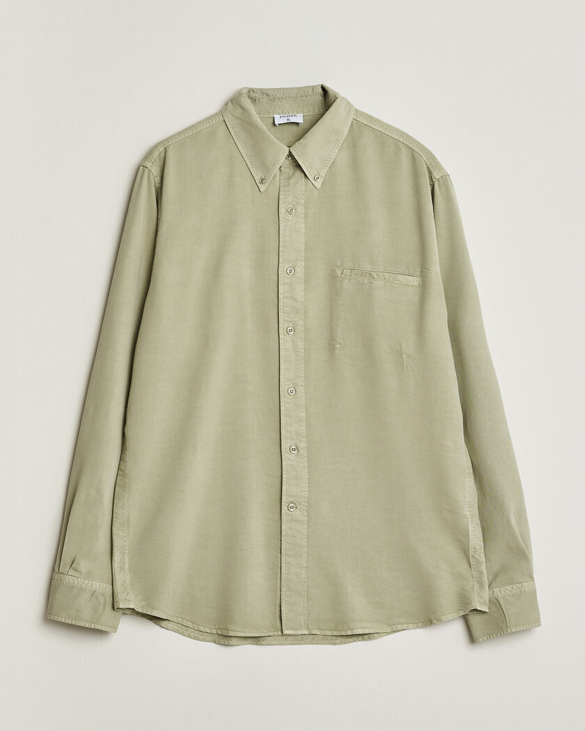 Filippa K Zack Lyocell Shirt Light Green – Grøn