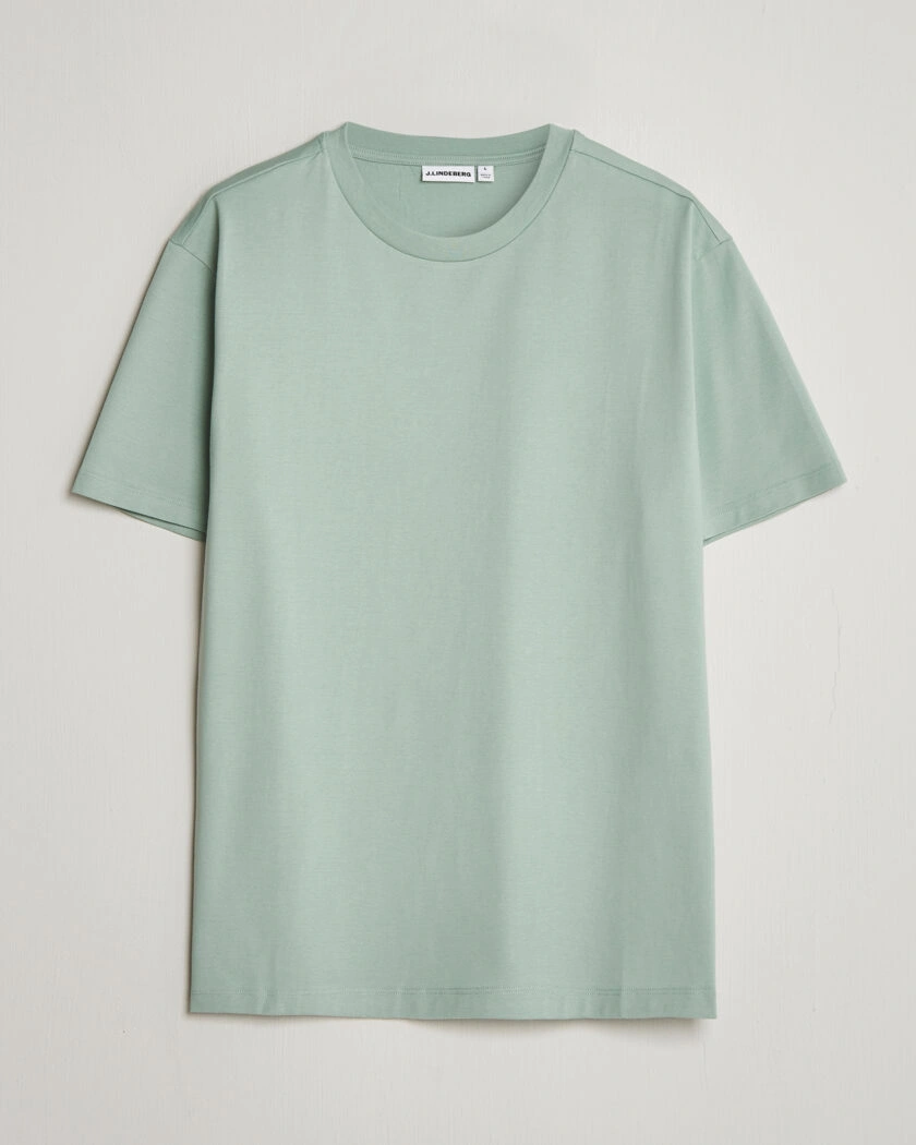 J.Lindeberg Sid Basic T-Shirt Jadeite – Grøn