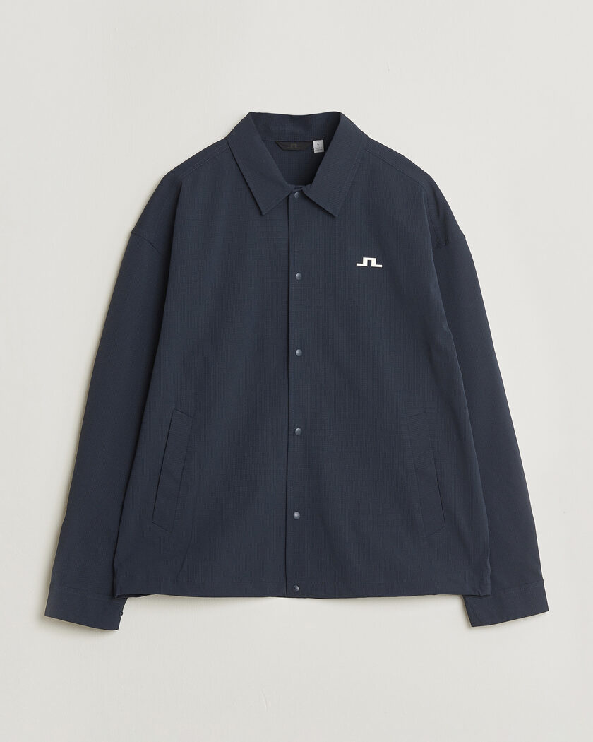 J.Lindeberg Dex Coach Overshirt JL Navy – Blå