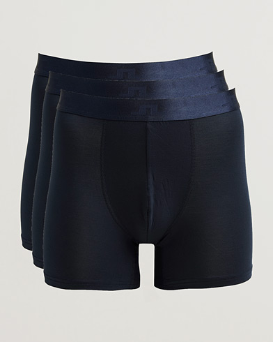 J.Lindeberg 3-Pack Bridge Lyocell Boxer JL Navy – Blå