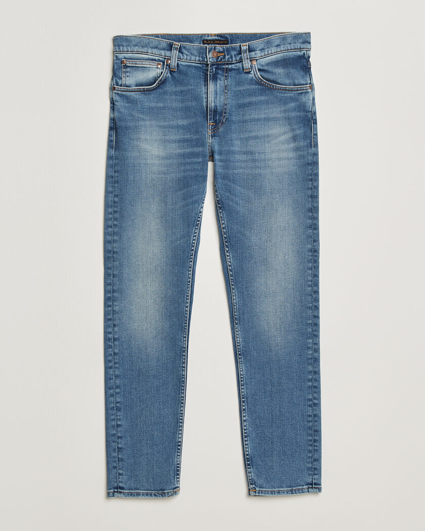 Nudie Jeans Lean Dean Jeans Blue Legend – Blå