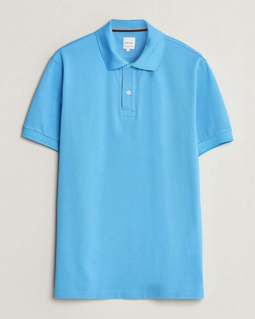 Paul Smith Placket Stripe Polo Blue – Blå