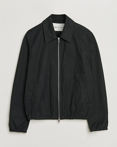 AMI Zipped Jacket Black – Sort