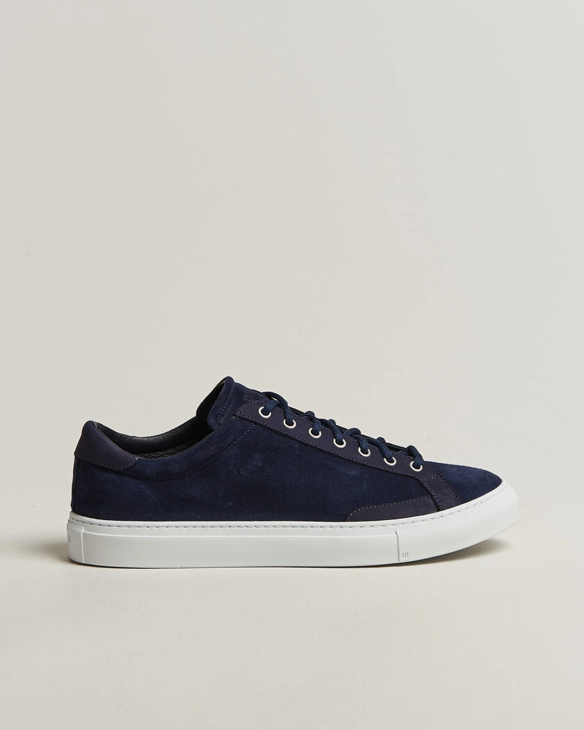 Diemme Veneto Low Sneaker Navy Suede – Blå