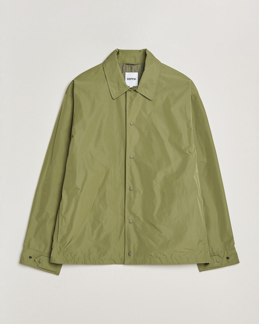 Aspesi Pollard Varsity Jacket Olive – Grøn