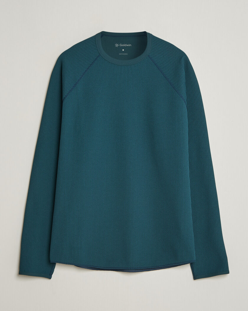 Goldwin WF Light Long Sleeve T-Shirt Kokiran Green – Grøn