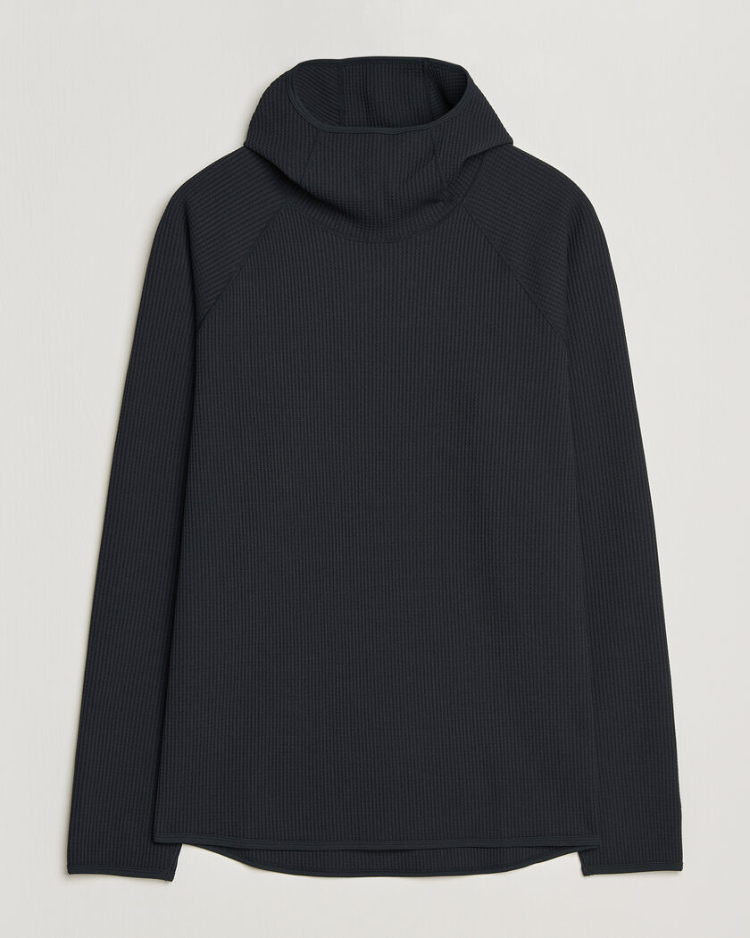 Goldwin WF Light Long Sleeve Hoodie Black – Sort