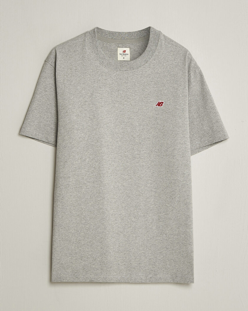 New Balance Made In US & UK New Balance Made In USA Core T-Shirt Athletic Grey – Grå