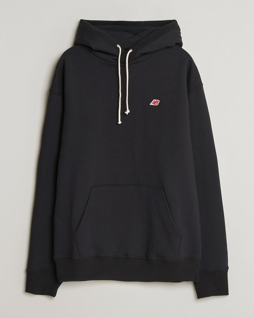 New Balance Made In USA Core Hoodie Black – Sort